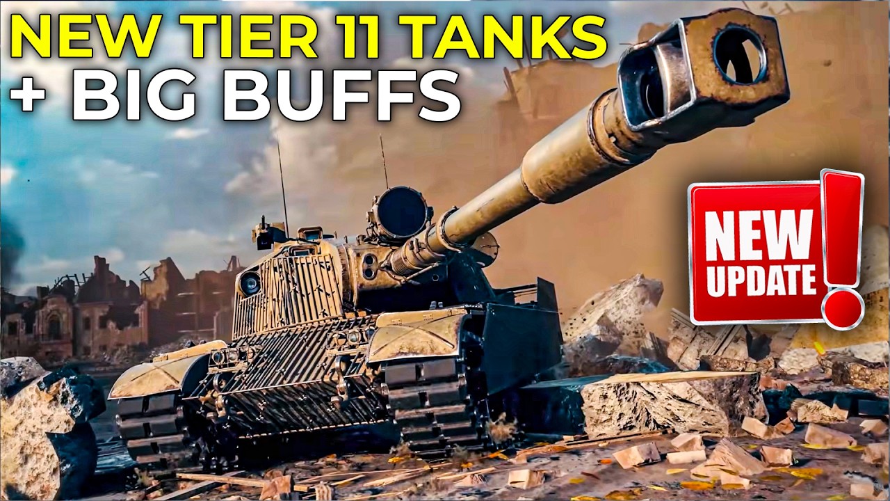 Get Your EXP Ready For NEW TIER 11s in UPDATE 2.2.1 | World of Tanks