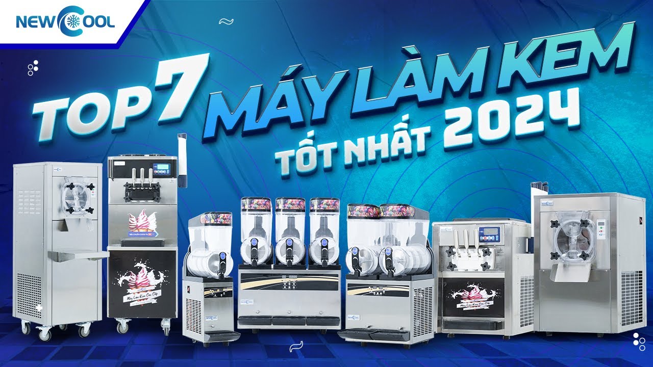 Máy Làm Kem Newcool: tiết kiệm điện vượt trội, dễ dùng, hiệu quả cao