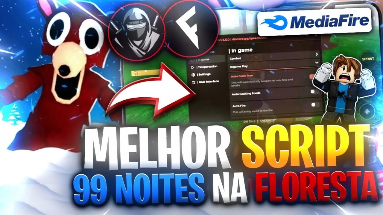 NOVO SCRIPT 99 Noites na Floresta (SEM KEY) | Compatível com Delta | Atualizado