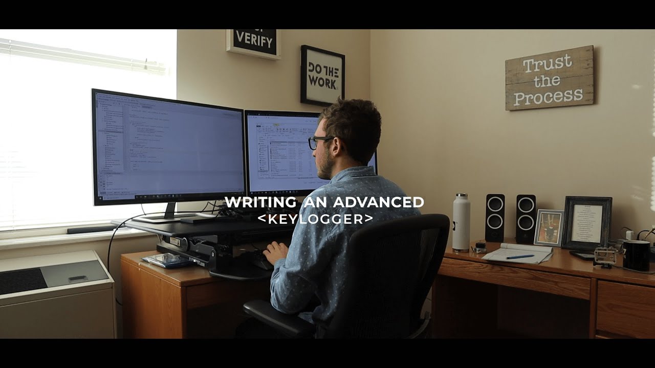 I Wrote an Advanced Keylogger in Python (sorta...)