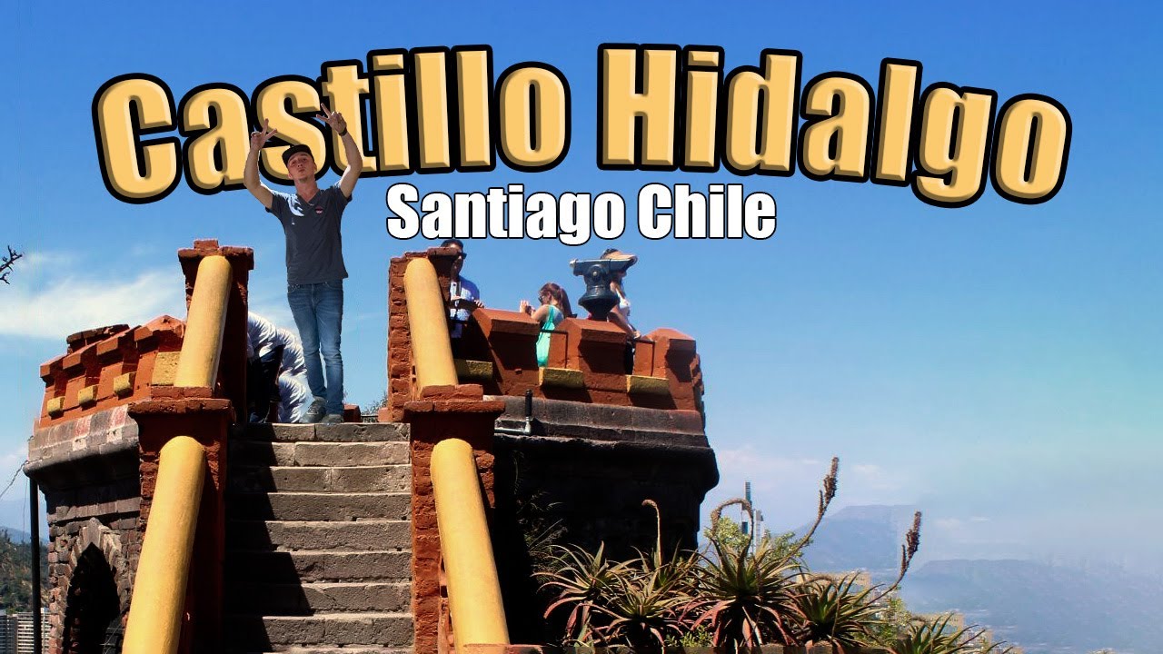 Exploring Santiago Chile - Lunch, Coffee, and the Hidalgo Castle!