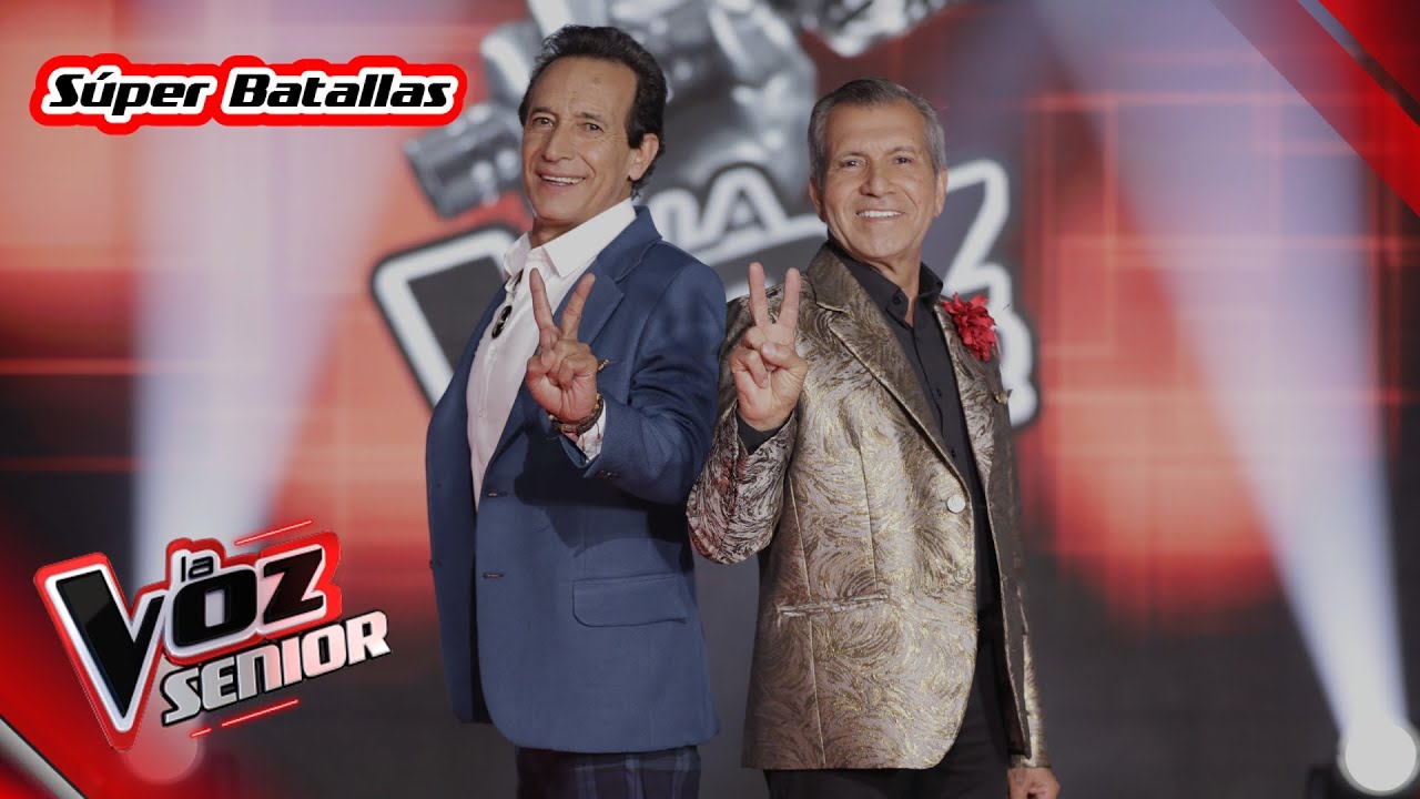 Wilfredo y William cantan en las Súper Batallas | La Voz Senior 2022