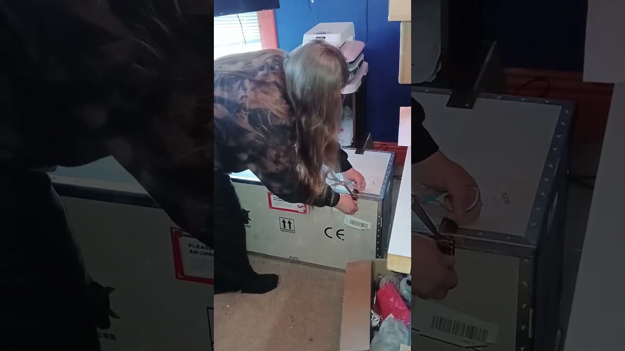 Unboxing @Inksonic DTF  printer R1390  @CorinneBlackstone Did a video on it. 