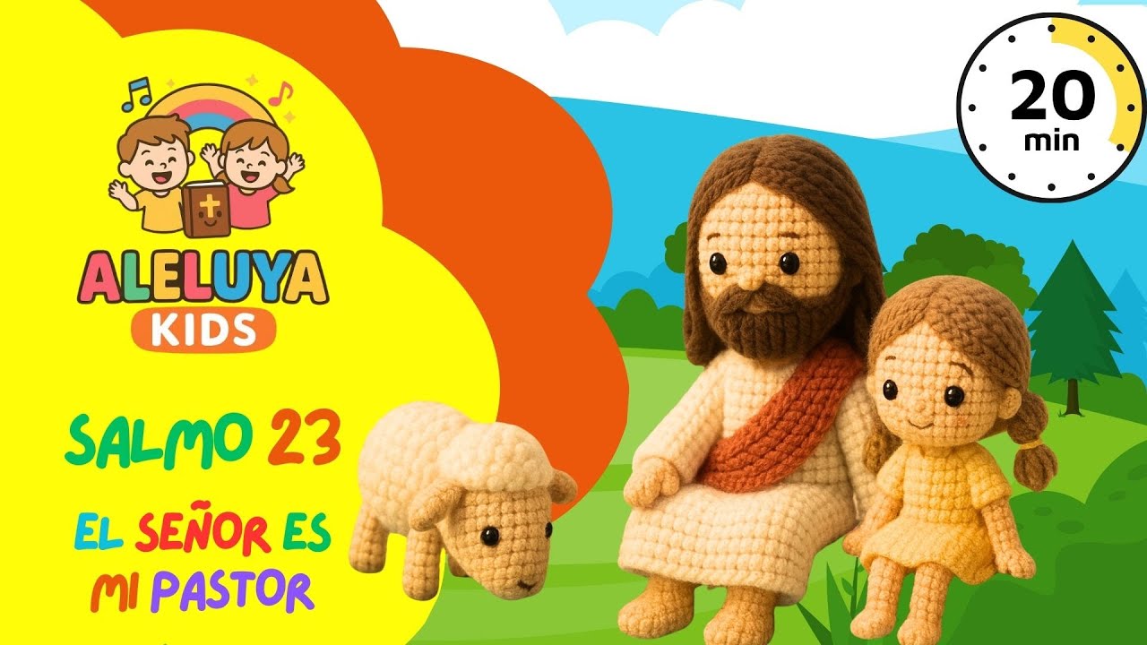 El Amor de Jesús por los Niños | Salmo 23 Animado