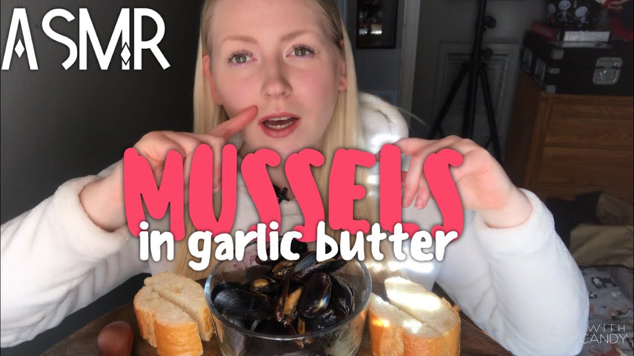 MUSSELS 🐚 ~ ASMR MUKBANG Relaxing Eating Sounds