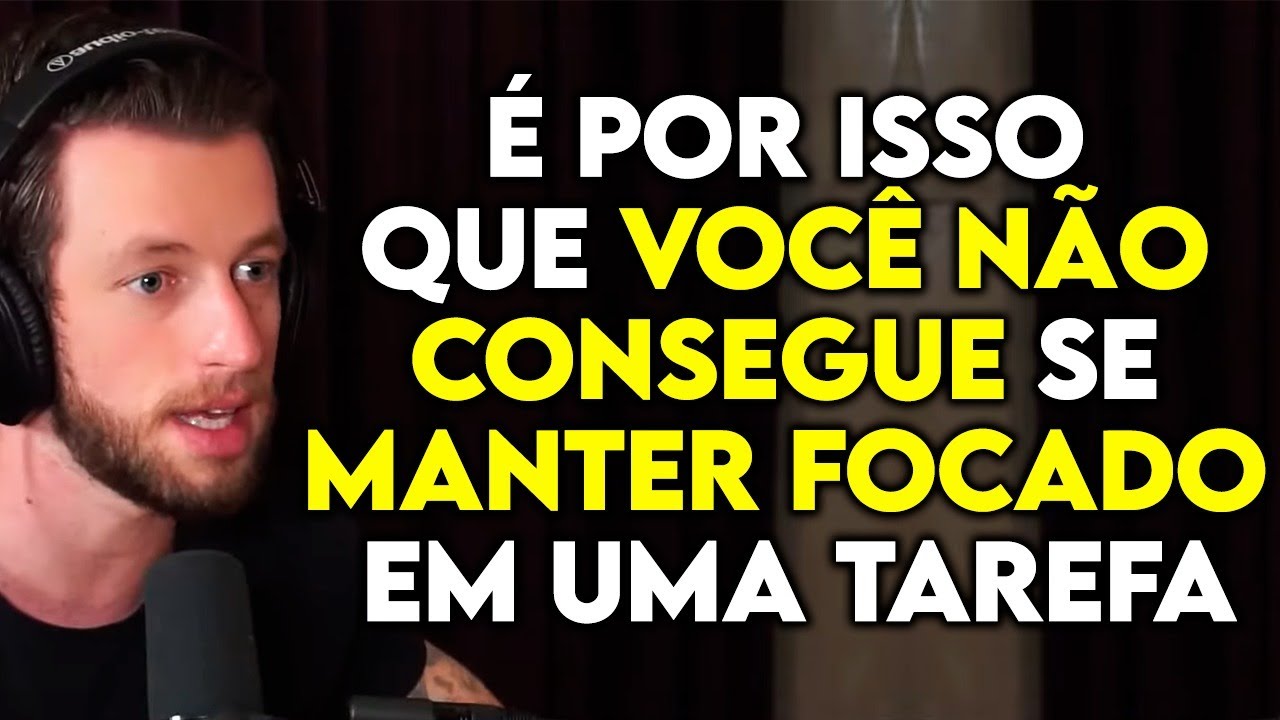 COMO MANTER O FOCO POR MAIS TEMPO (PSICÓLOGO - ESLEN DELANOGARE) | Lutz Podcast