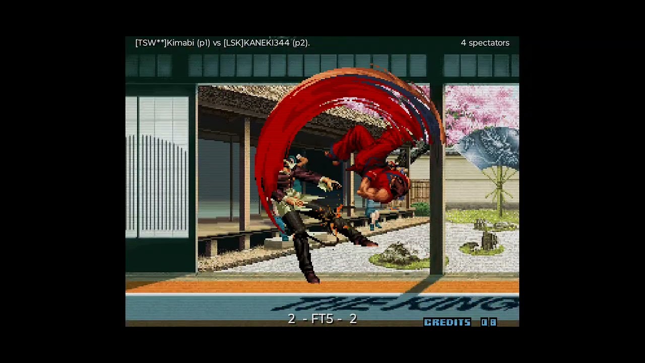 LSK KANEKI344 vs TSW Kimabi Android ggpo Kof 2002 plus 