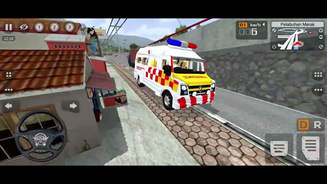 💥Off-road Heavy Ambulance Rescue Driving  | Ambulance Gameplay | 💥Ambulance Rescue Driving 3D 🔥