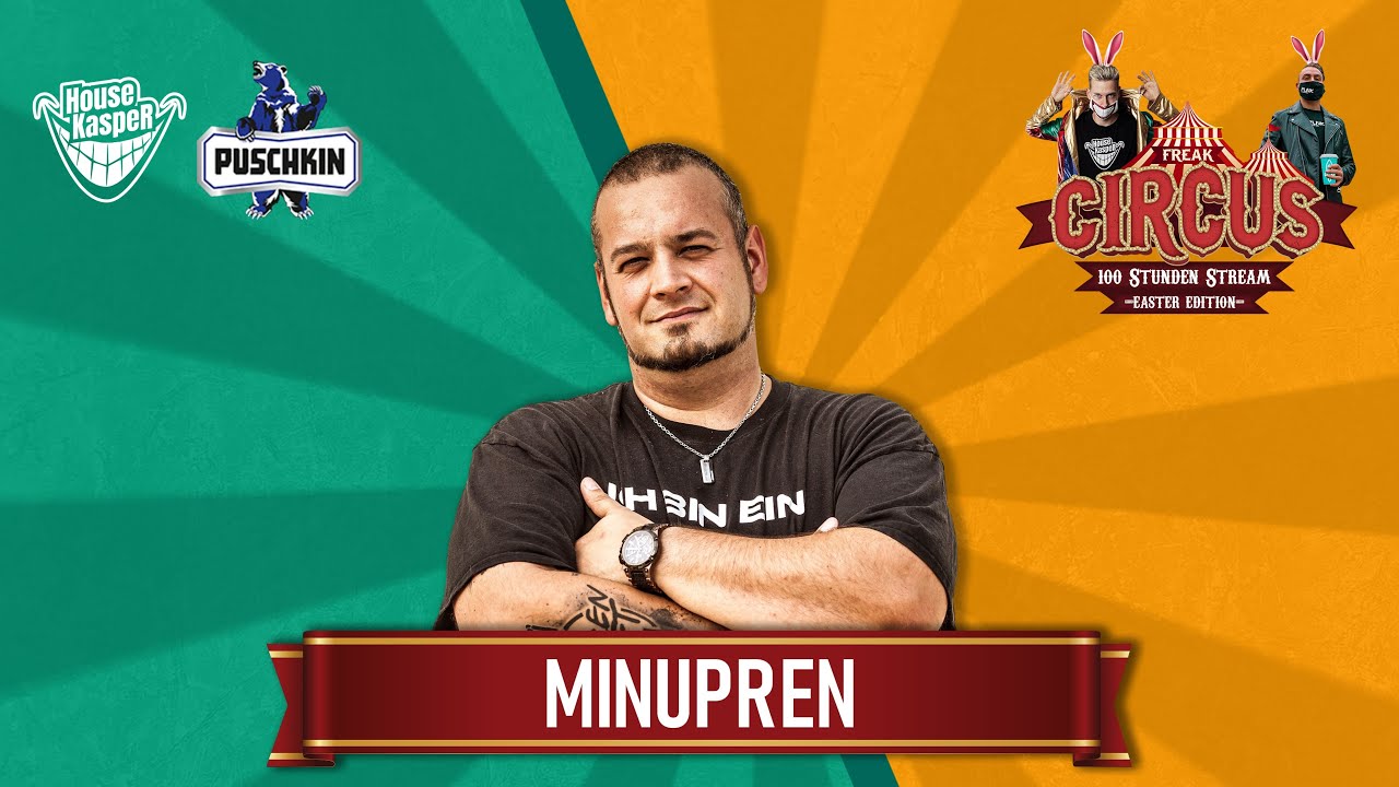 MINUPREN LIVE | FREAK CIRCUS — 100H EASTER EDITION | by HouseKaspeR & Justin Pollnik