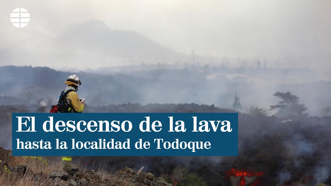 As&iacute; se ha acercado la colada de lava a Todoque hasta engullir varios edificios