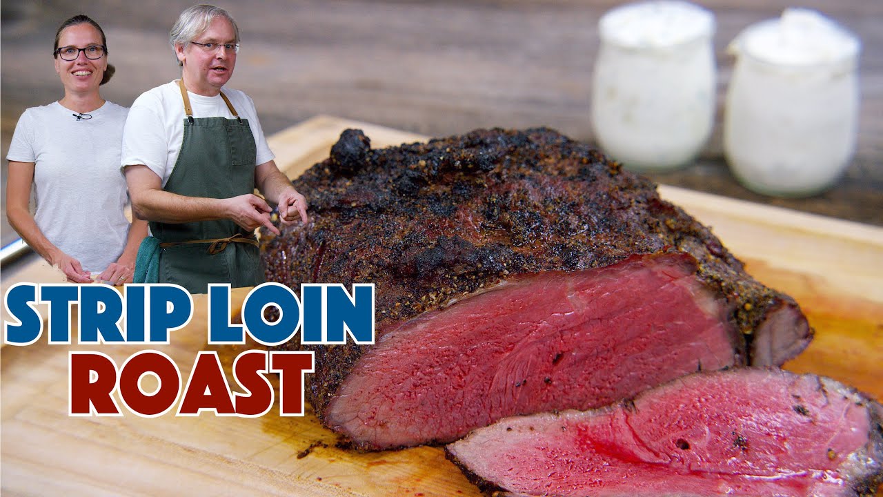 So Delicious We Ate It All!!! Reverse Sear  Strip Loin Roast On Pellet Grill - Canadian Thanksgiving
