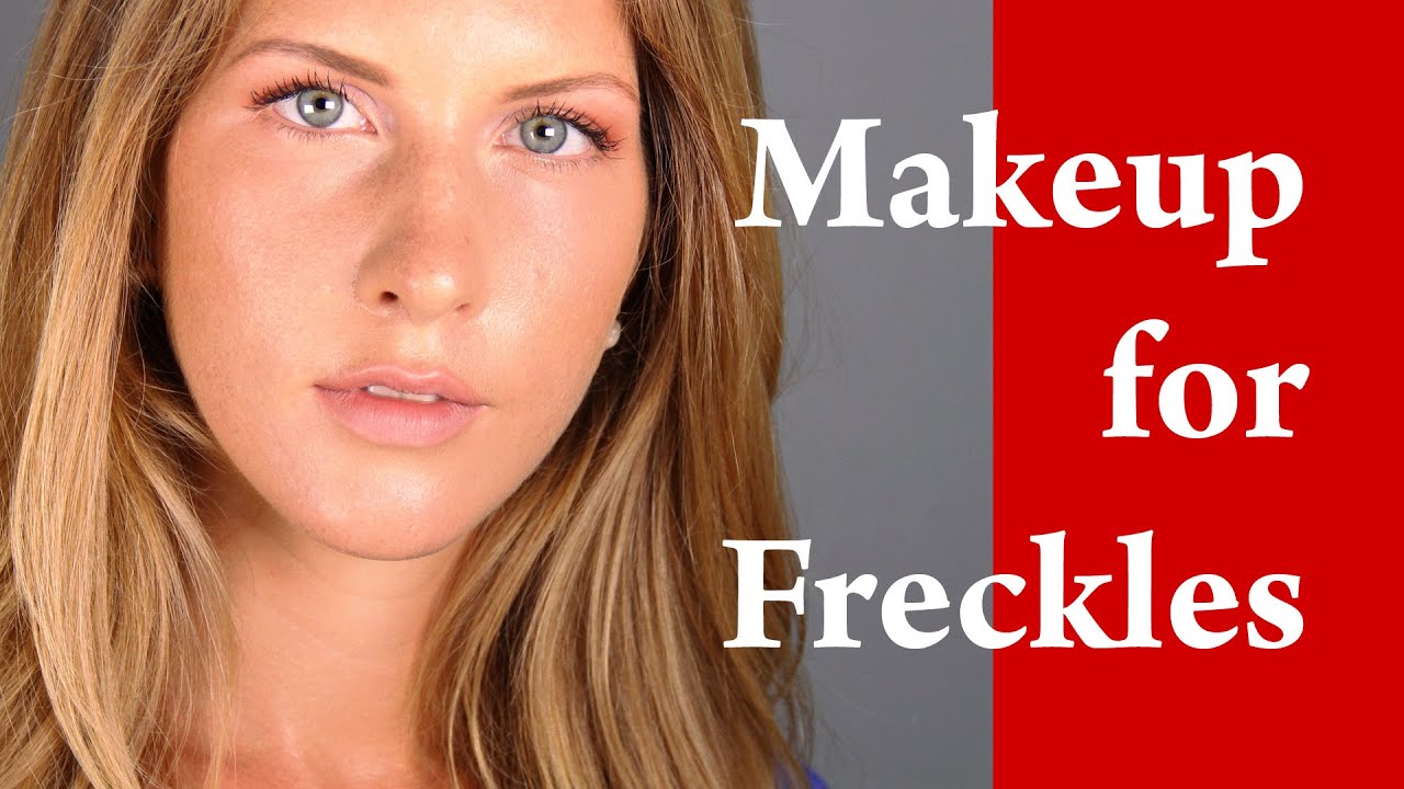 How to apply natural everyday makeup for girls with FRECKLES tutorial