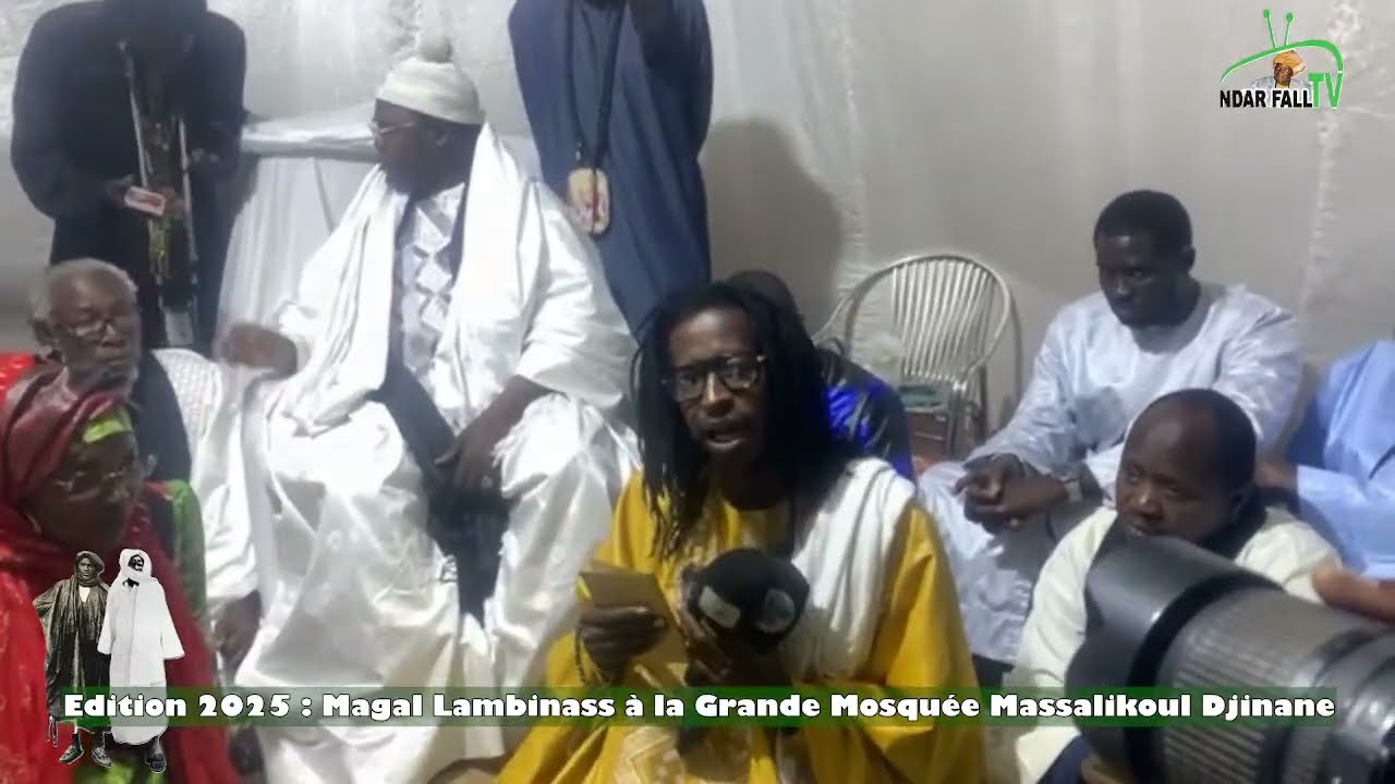 Direct| Magal Lambinass 2025 | Mosquée Massalikoul Djinane de Dakar