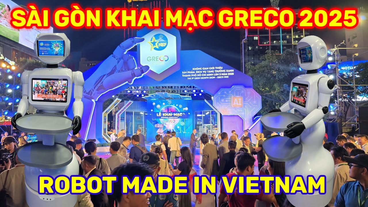 S&Agrave;I G&Ograve;N GRECO 2025 - TUYỆT VỜI ROBOT MADE IN VIETNAM || NIck Nguyen