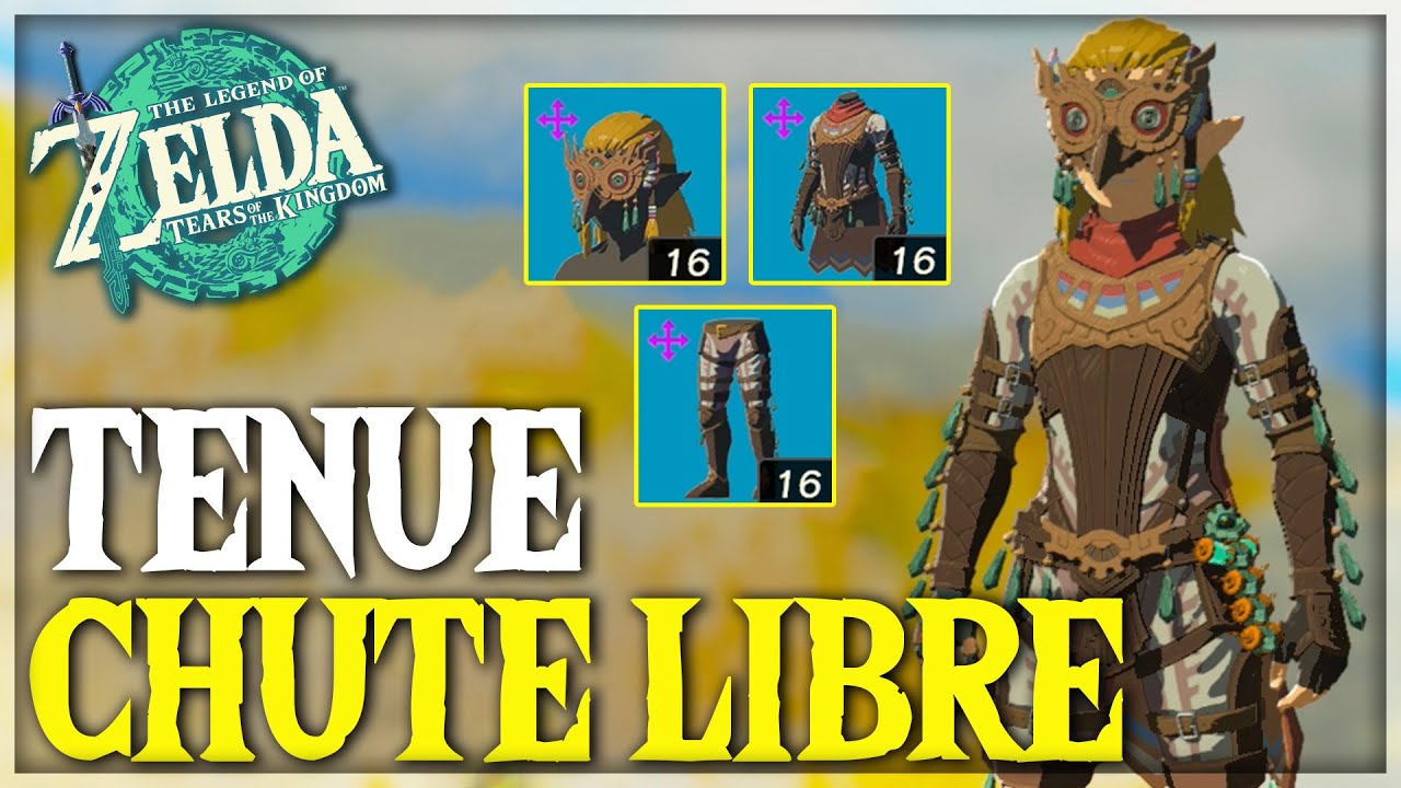 Comment Débloquer la TENUE CHUTE LIBRE dans Zelda Tears of the Kingdom ? - TUTO ZELDA TOTK