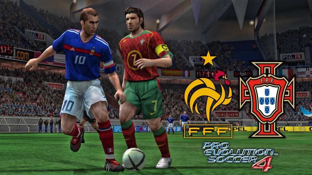 France v Portugal - 5 Minutes of Football: PES 4!