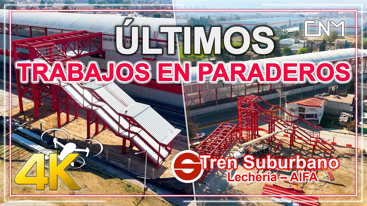 Tren suburbano al AIFA, ¿Se logrará inaugurar en marzo-abril del 2026?