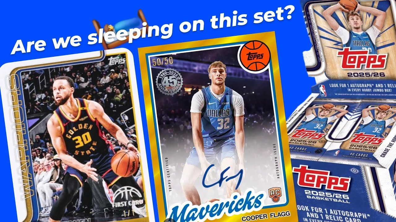 Are we sleeping on the new 2025-26 Topps Basketball set?