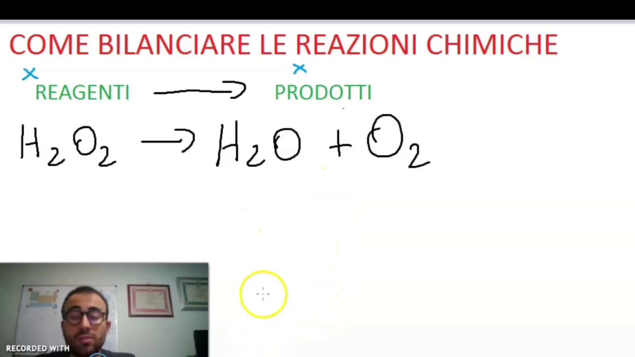 Come bilanciare le reazioni chimiche