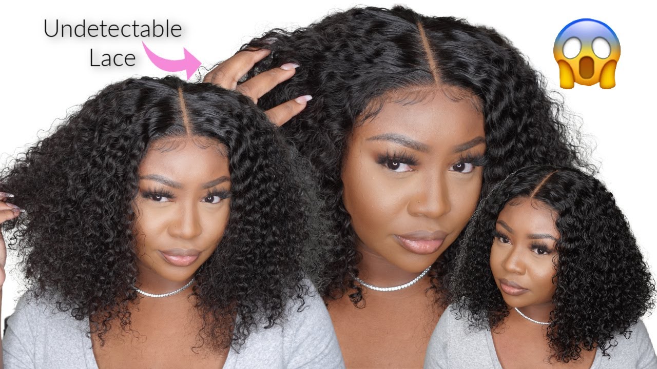 How To Install Your 5x5 Closure Wig At Home! 😍 Kinky Curly Bob Cut 🔥 | ft. LUVME HAIR