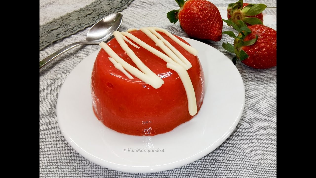 Gelo di fragole siciliano