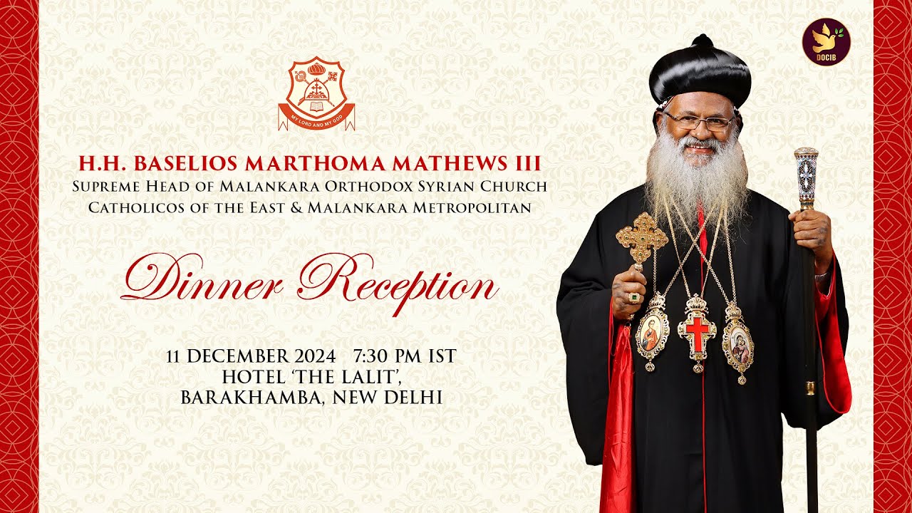 Dinner Reception | Honoring HH Baselios Marthoma Mathews III with Order of Friendship by Russia |