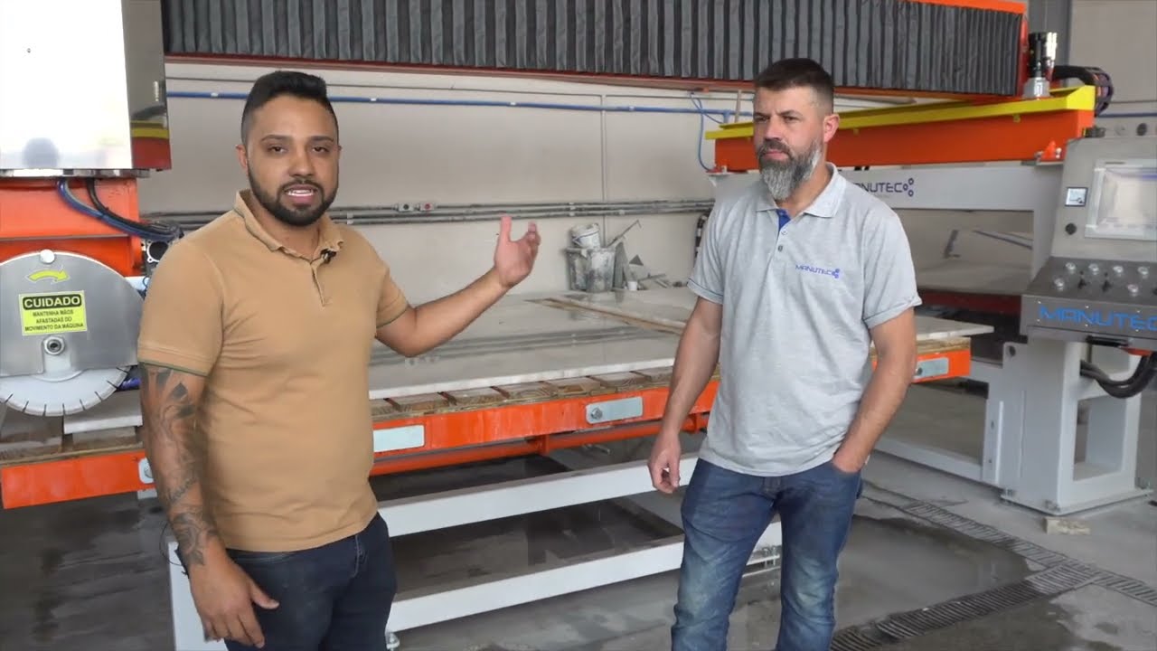 TECNOLÓGIA REINVENT: Conheça nosso maquinário -  SERRA PONTE CNC 5 EIXOS