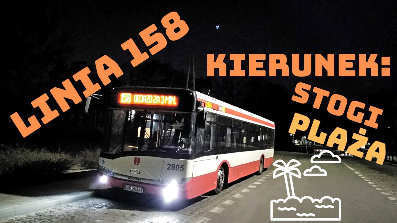 GAiT linia 158. Kierunek: Stogi Plaża weekendowo :)