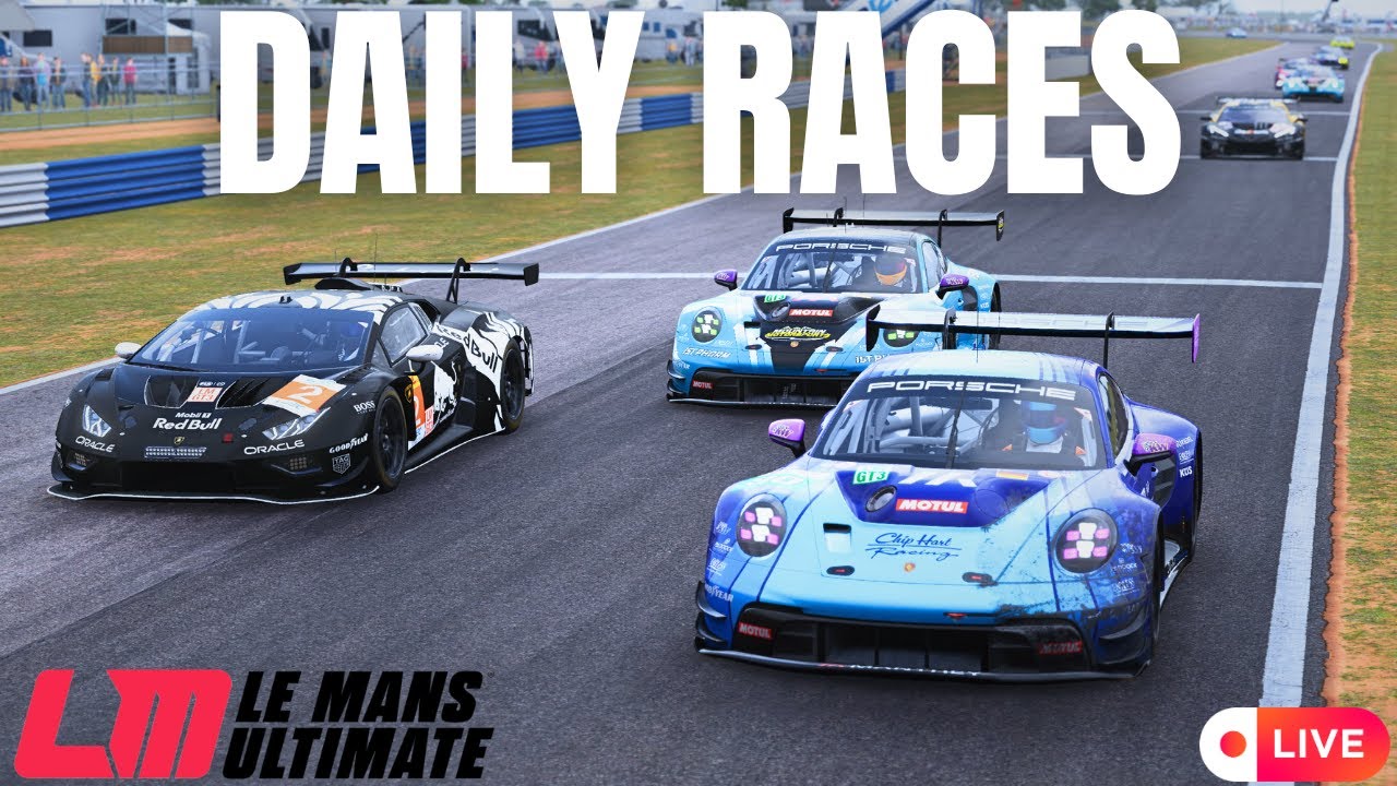 🔴LIVE Le Mans Ultimate - New Daily Races