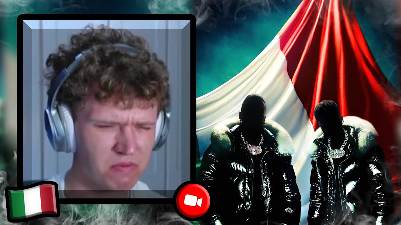 FIRST REACTION TO NEON - SFERA EBBASTA, SHIVA | Italian Music Reaction