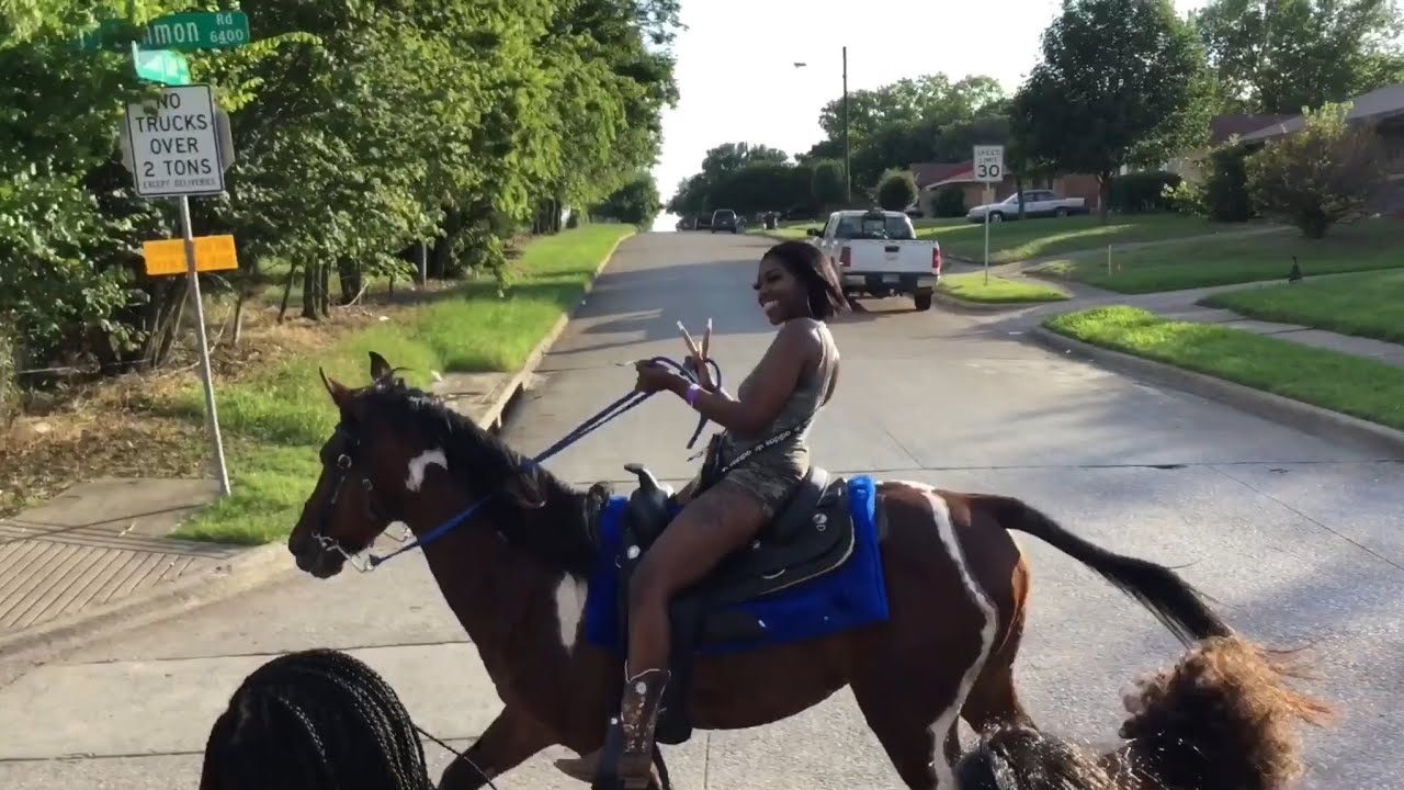 Hazel Honeycutt  - Horseback Riding Highlights - 1st Oak Cliff Ryderz Trail Ride