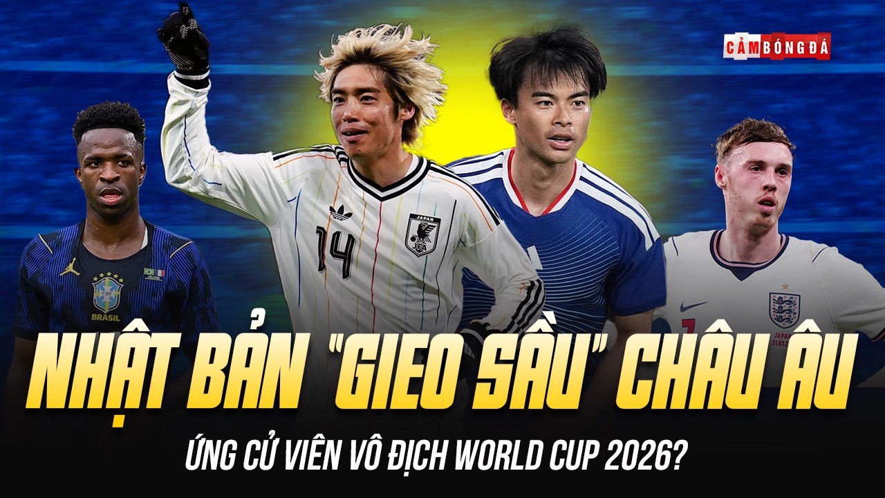 KH&Ocirc;NG C&Ograve;N L&Agrave; NGỰA &Ocirc;, NHẬT BẢN ĐỦ SỨC V&Ocirc; ĐỊCH WORLD CUP 2026?