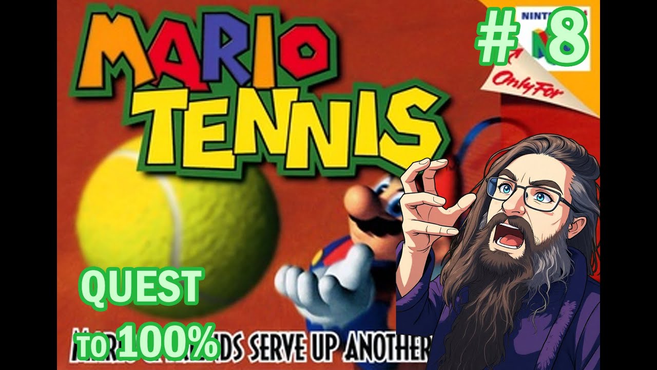 Quest to 100% ((Mario Tennis)) Warrio And His Stupid Zig-Zags - Part 8