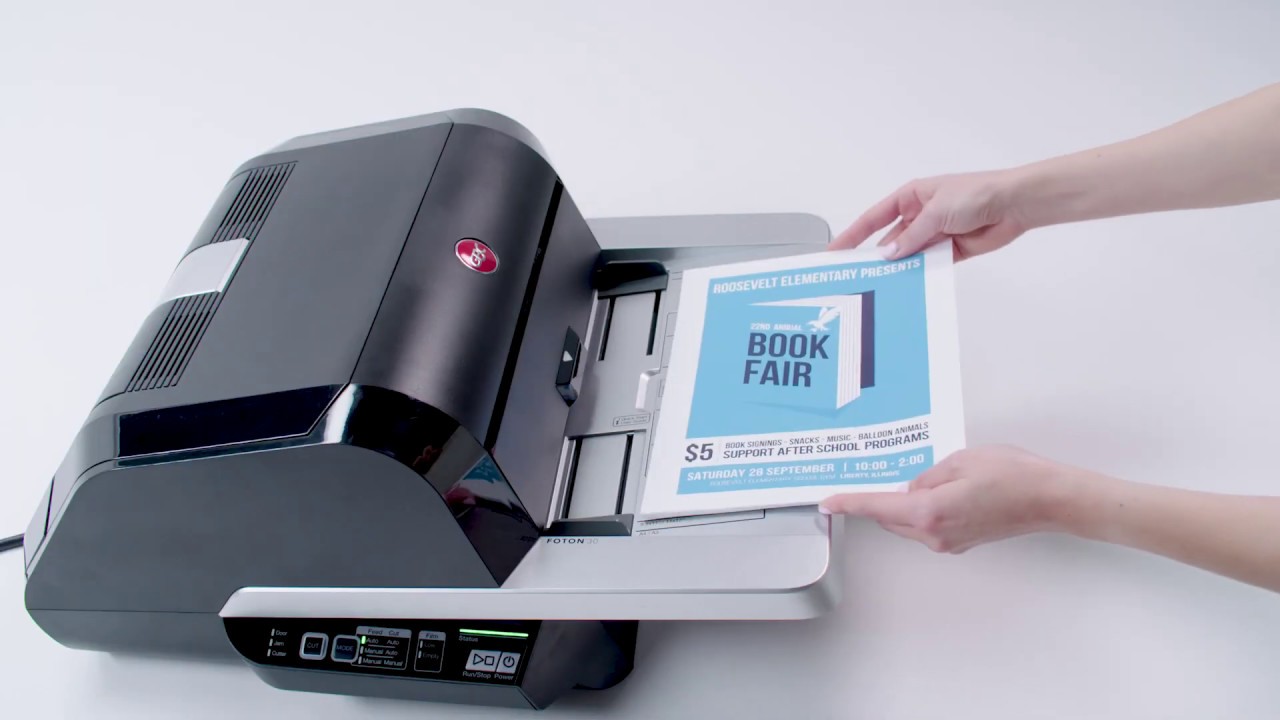 Foton 30 Automated Laminator-How to use lamination modes