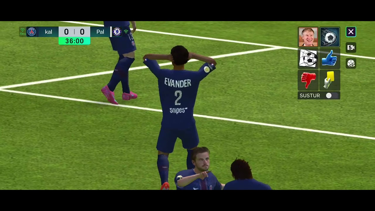 115 Gen çıktı/Evander 38 metre gol/111 Gen olduk.