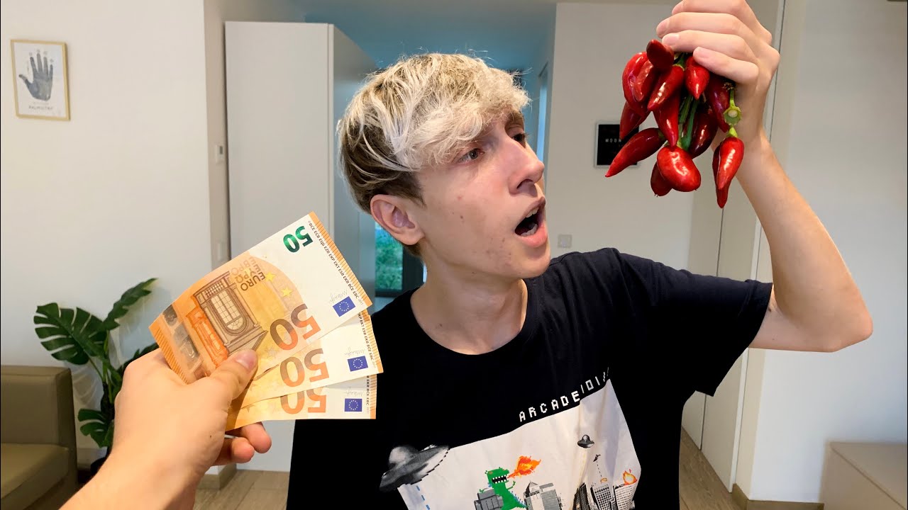 Regalo 10€ ogni PEPERONCINO che mangi! *piccante* w/ Alessandro Montesi