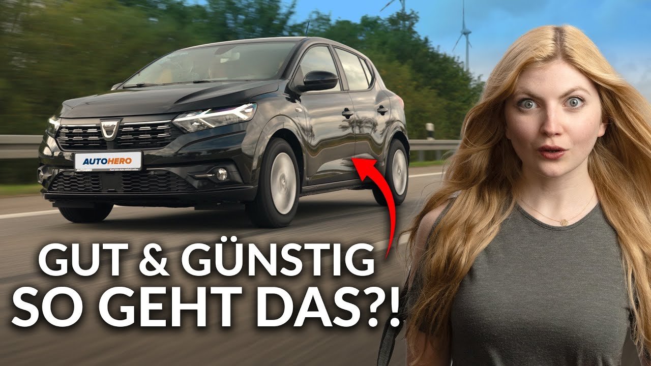 Das günstigste Auto Deutschlands: DACIA SANDERO im Check ✅