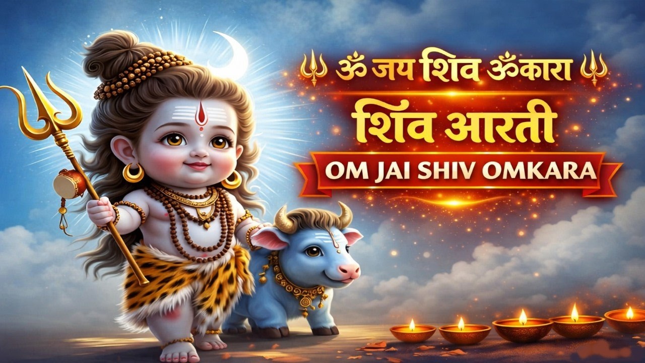 शिव आरती 🔱 ॐ जय शिव ॐकारा 🔱 OM JAI SHIV OMKARA | SHIVA AARTI I My Kitchen Food