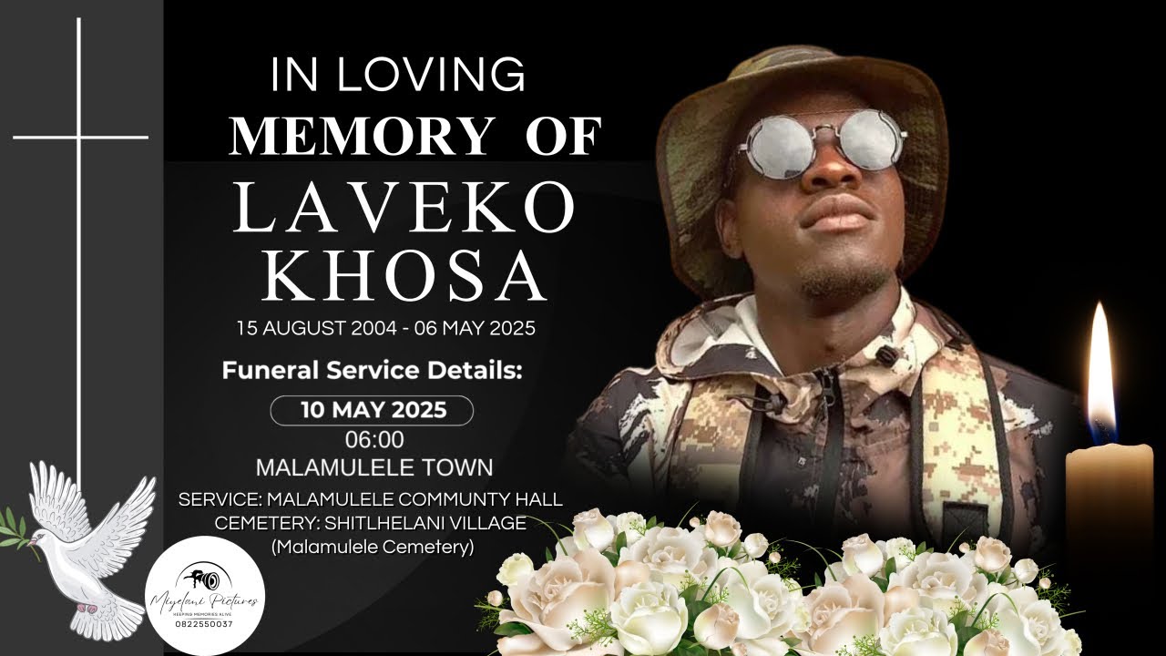 FUNERAL SERVICE OF LAVEKO KHOSA