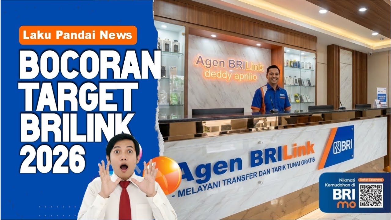 SIAP-SIAP! Target Baru Agen BRILink 2026 & Bocoran Keuntungan Kelas Juragan & Jawara | BRILink #298
