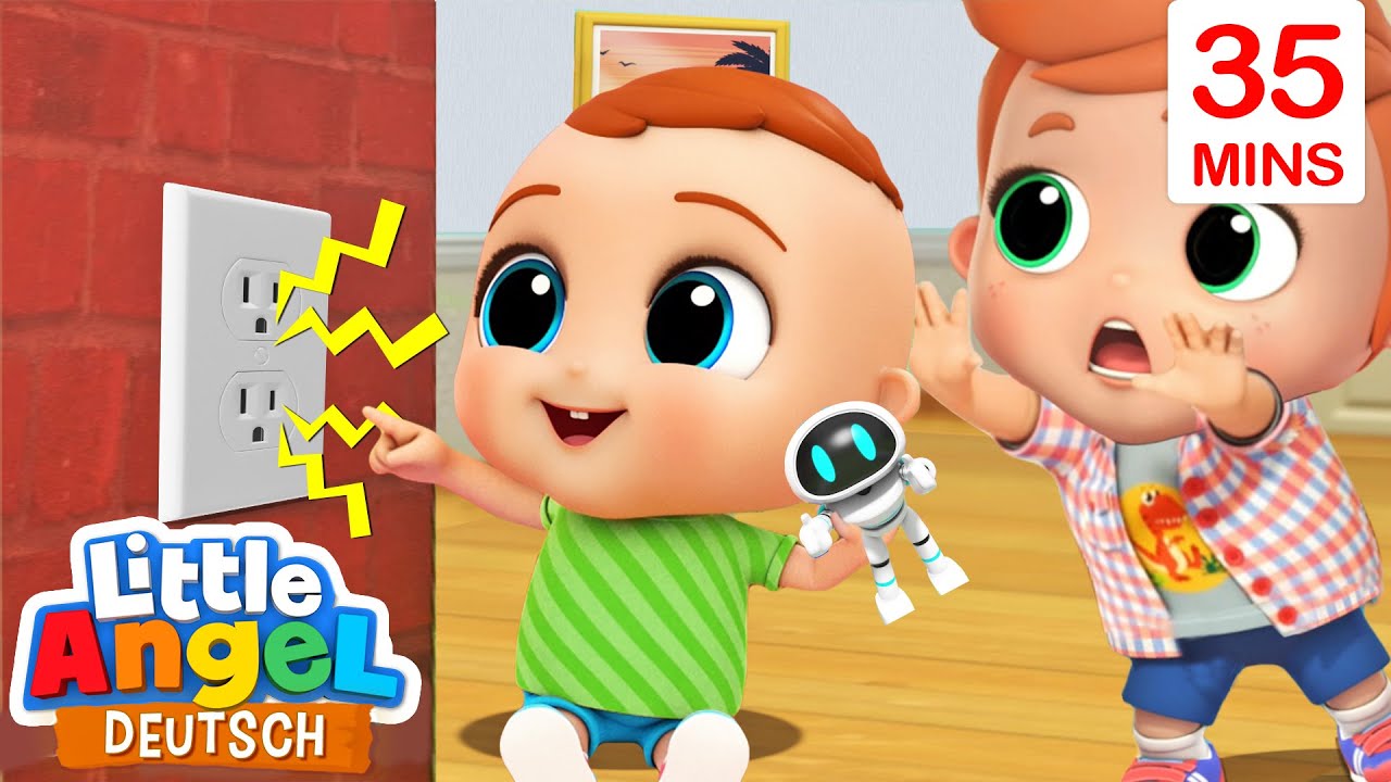 Pass auf, das ist gef&auml;hrlich! | Sicher Spielen | Little Angel Deutsch - Kinderlieder
