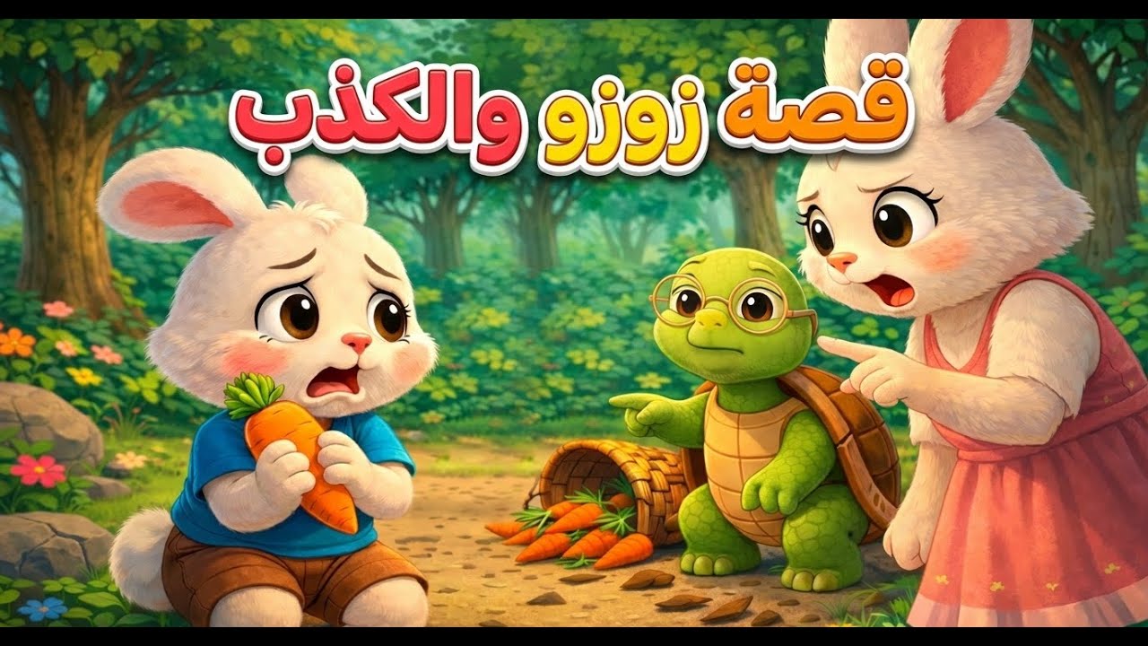 قصة زوزو والكذب - تعليم الصدق للأطفال