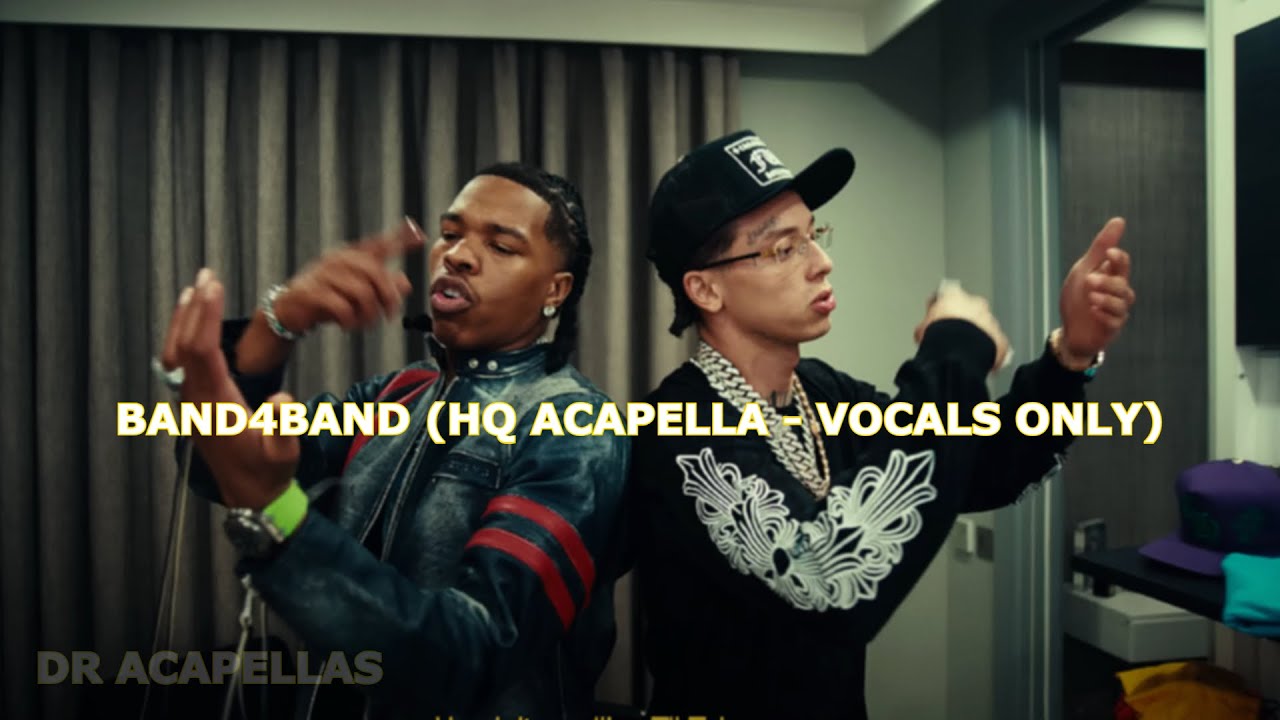 Central Cee, Lil Baby - BAND4BAND (HQ Acapella - Vocals Only)