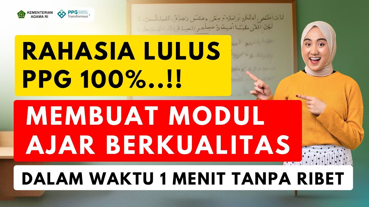 CARA MUDAH MEMBUAT MODUL AJAR/RPP KILAT BERKUALITAS..!!! ⚡️ 1 Menit Jadi? BUKTIKAN SENDIRI!