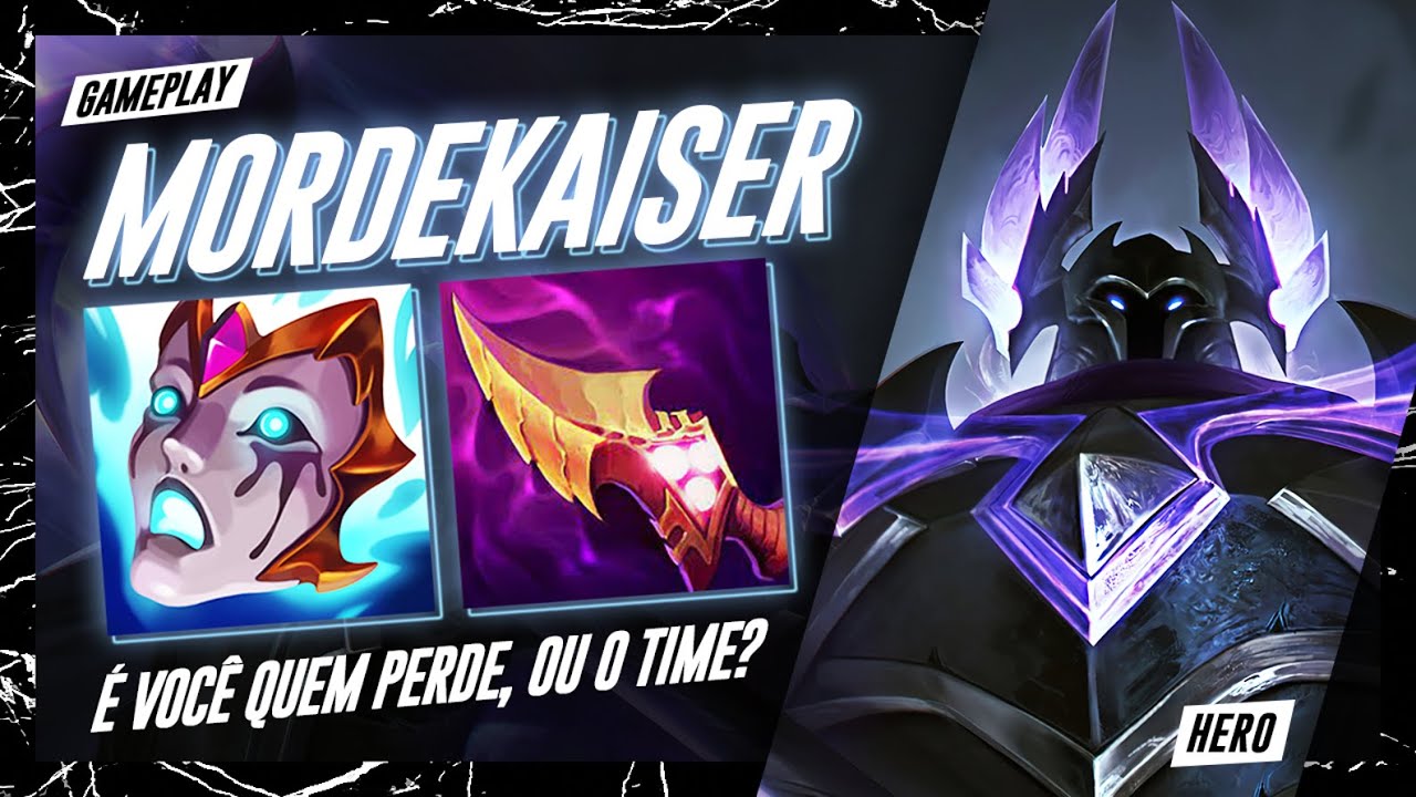 GAMEPLAY EXPLICATIVA DE MORDEKAISER DIAMANTE 💎