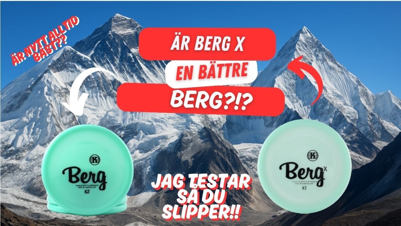 Kastaplast Berg vs Berg X – Vilken Är Bäst? 🥏 | Test & Recension | Tips Från Coachen