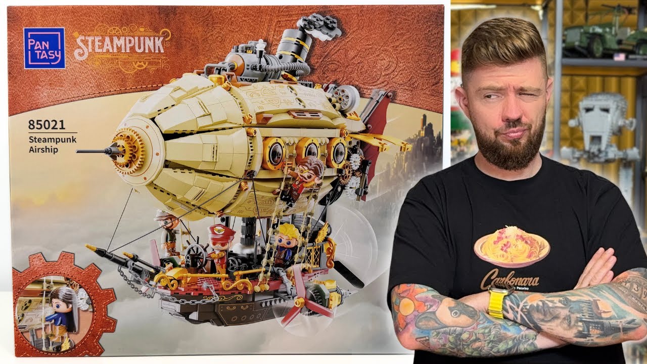 STEAMPUNKOWY STEROWIEC 🚀 PANTASY 85021 RECENZJA