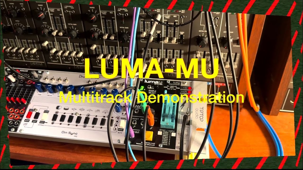 Multitracking the Luma-mu: All Drums, All Linn
