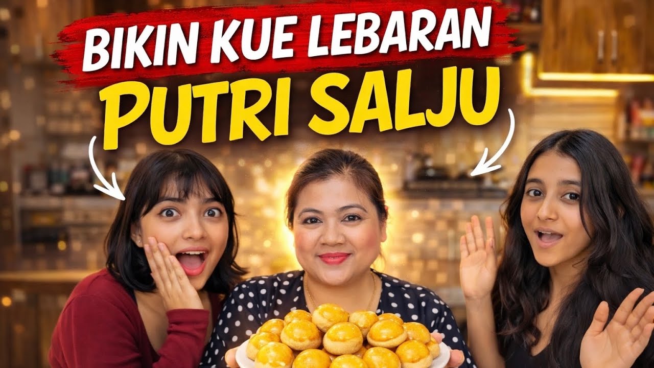 SENANGNYA‼️KELUARGA INDIA SUKA KUE NASTAR‼️