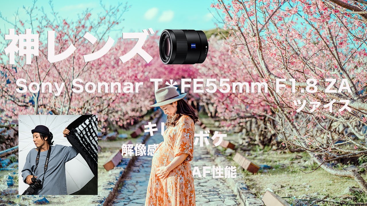 【Sony純正神レンズ】最初に買うべきおすすめの単焦点!! Sonnar T* FE 55mm F1.8 ZA ソニーEマウント